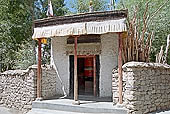 Ladakh - Leh, big prayer wheel